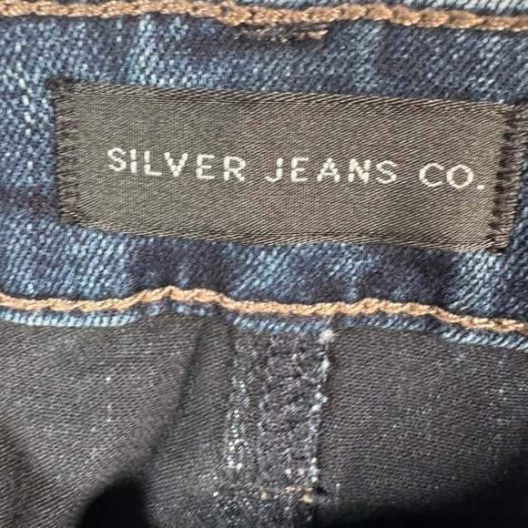 Silver Jeans Womens 27 Blue Most Wanted Straight Mid Rise Medium Wash - Picture 3 of 12